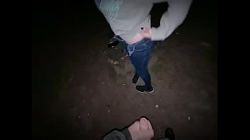 outdoor fuck with a local slag